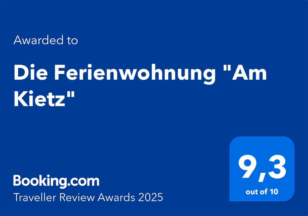Die Ferienwohnung "Am Kietz" Schwedt Bagian luar foto